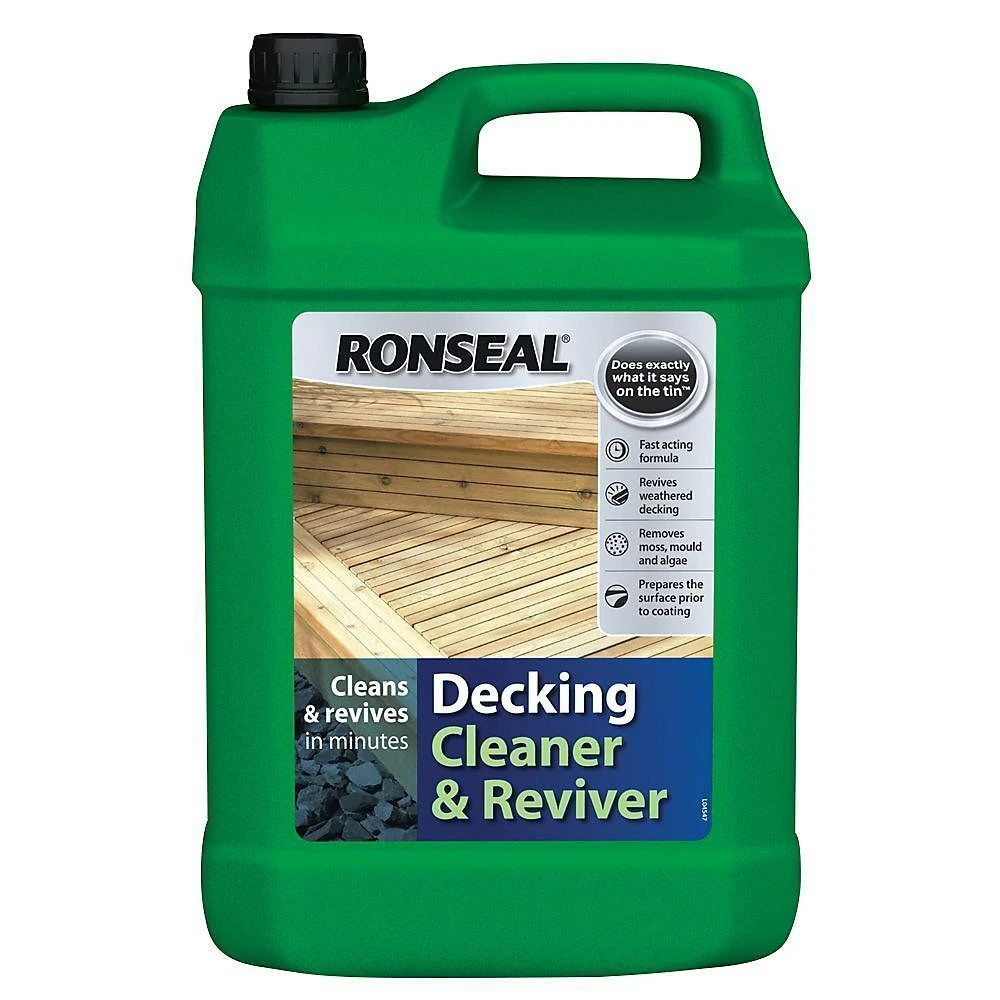 Ronseal 5 Litre Decking Cleaner And Reviver 3 Ronseal 5 Litre Decking Cleaner And Reviver
