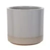 Woodlodge 38cm Pastel Grey Glazed Pot -The Old Railway Line 5021346501919 6f5eac8f 289b 4a5a 95ae 5c2926611b41