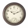 Outside In 12" Bickerton Wall Clock & Thermometer 2 Outside In 12" Bickerton Wall Clock & Thermometer -The Old Railway Line 5050642006187 3d57ad90 ebe8 4598 8a98 7449d4f6a0ab