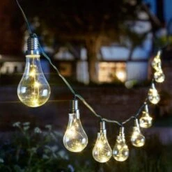 Smart Solar Eureka 10 Bulb String Lights