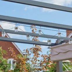 Smart Solar 10 Firefly LED Opal Jar String Lights -The Old Railway Line 5050642067638 4