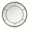 La Hacienda 60cm Valencia Round Steel Indoor/Outdoor Mirror -The Old Railway Line 5055025559090 27758c32 ab95 4c3c a04a f3386dab02b9