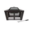 La Hacienda 75cm Elda Square Firepit -The Old Railway Line 5055025585617 889a0107 1d10 40a3 b54b 2de6acb316c2