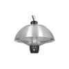 La Hacienda 41cm Silver Hanging Mushroom Patio Heater -The Old Railway Line 5055025695644 5eb6f5a8 8d14 4a66 a3b7 205c9356dc2a