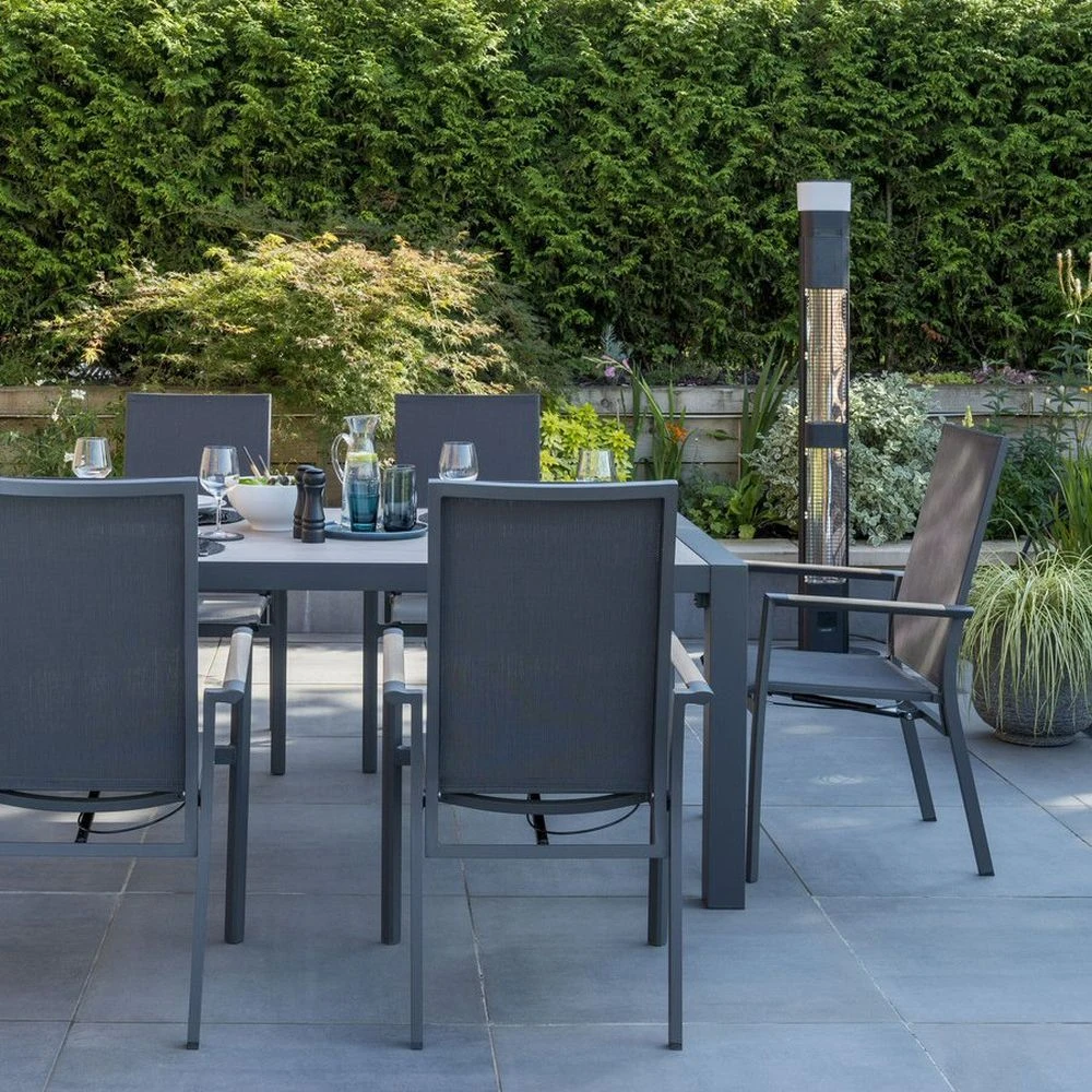 Kettler Kalos 170cm Ibiza Floor-Standing Double Patio Heater With LED & Speaker 4 Kettler Kalos 170cm Ibiza Floor-Standing Double Patio Heater With LED & Speaker - Image 2