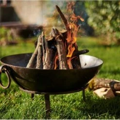 Kadai 50cm Tula Firepit W/Low Stand 9 Kadai 50cm Tula Firepit W/Low Stand -The Old Railway Line 5060345973112 4