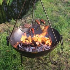 Kadai 70cm Tula Firepit W/ Low Stand -The Old Railway Line 5060345973594 5