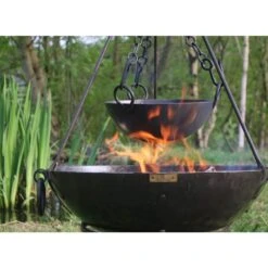 Kadai 70cm Tula Firepit W/ Low Stand -The Old Railway Line 5060345973594 6