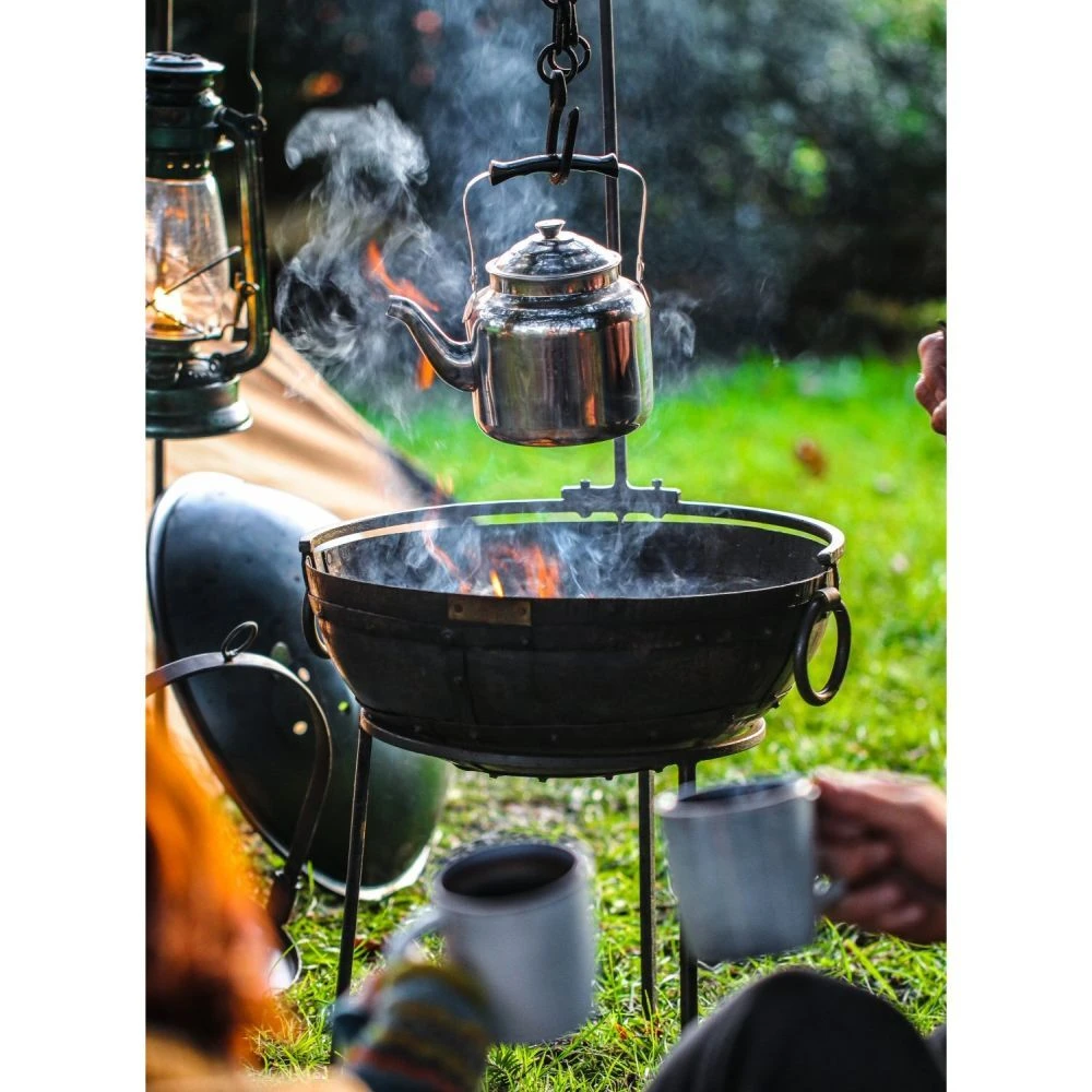 Kadai 21cm Travel Firebowl Kettle 5 Kadai 21cm Travel Firebowl Kettle - Image 3