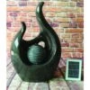 Bermuda 70cm Abstract Swan Solar Powered Water Feature -The Old Railway Line 5060512213157