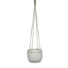 Mica Decorations 16.5cm White Resa Hanging Houseplant Pot 2 Mica Decorations 16.5cm White Resa Hanging Houseplant Pot -The Old Railway Line 8718861269093